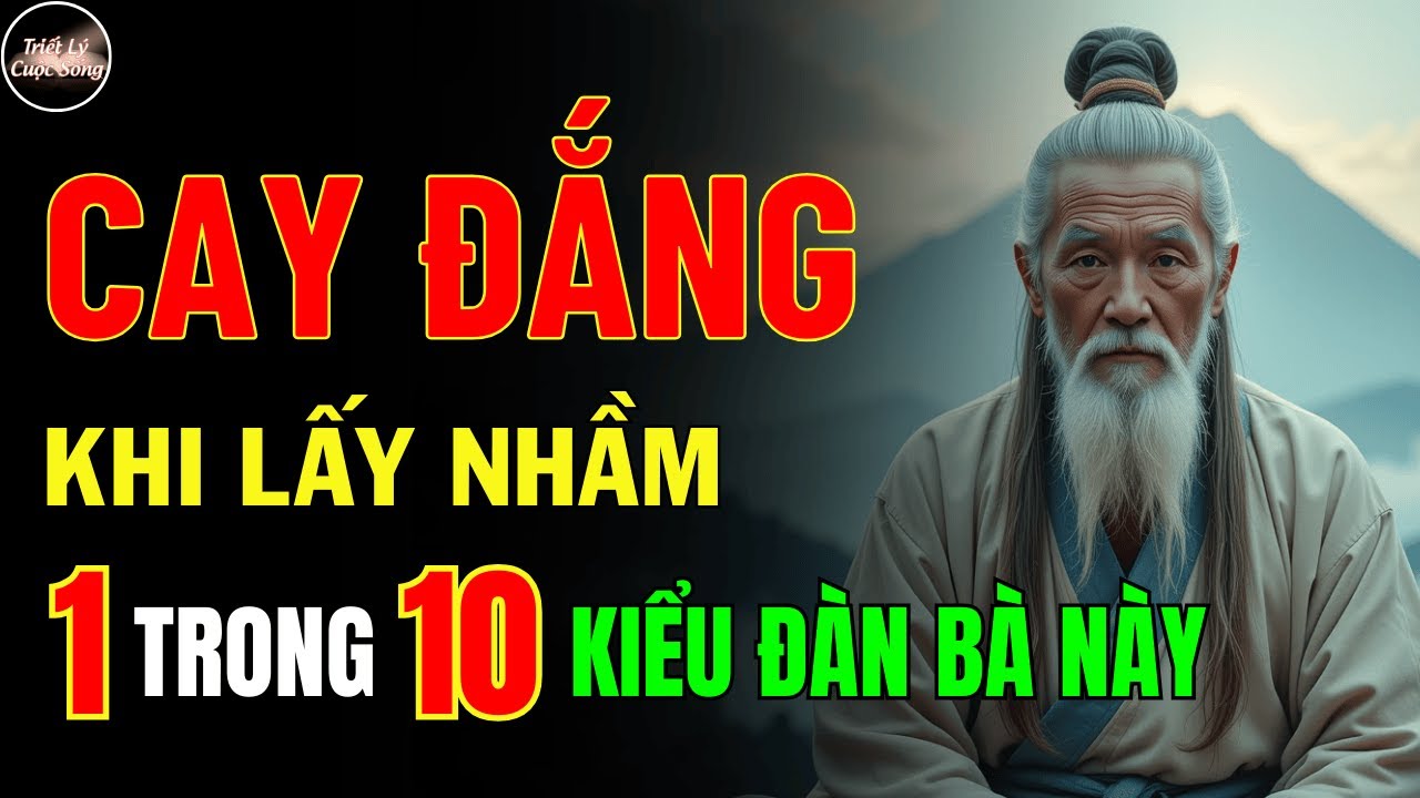 10 Kiểu Đàn Bà Khiến Đàn Ông Cay Đắng Khi Lỡ Lấy Về Làm Vợ, Muốn Thoát Mà Không Xong
