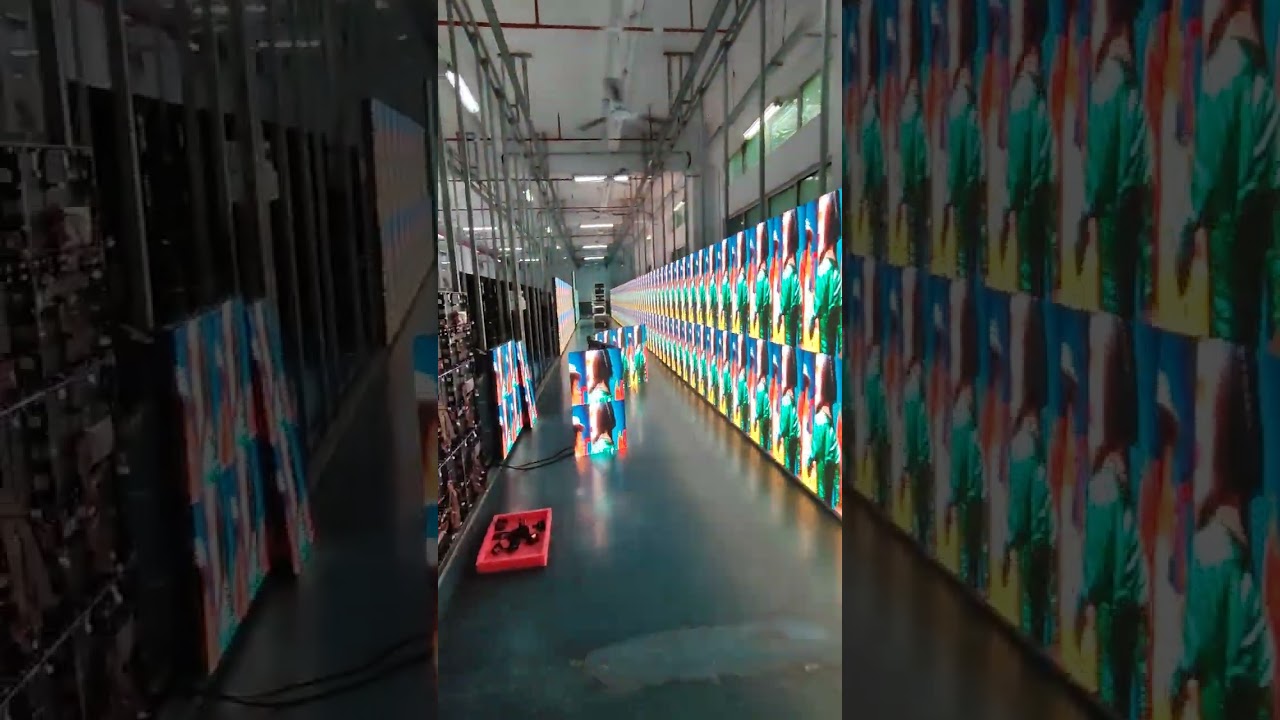 Factory burn-in test of led display.The effect is perfect.@leddisplay