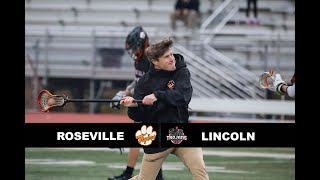 Roseville Varsity Lacrosse @ Lincoln (Stockton, CA)