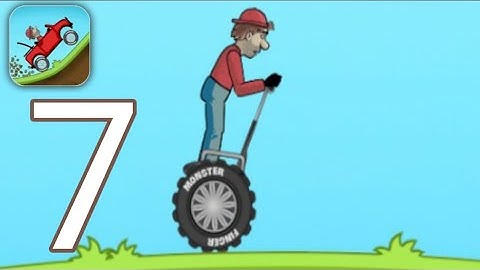 Hill Climb Racing - Gameplay walk through - part 6-One Wheeler( IOS , Android)