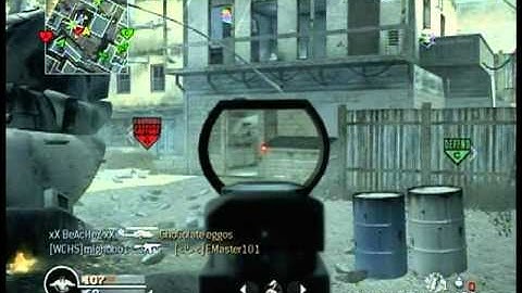 Call of Duty 4 Domination on Crash