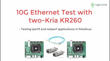 Kria KR260- 10G Ethernet Test