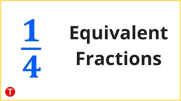 Equivalent Fractions of 1/4