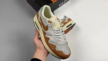 Patta x Nike Air Max 1 Metallic Silver Monarch DH1348-001