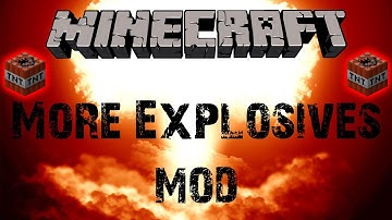 More Explosives Mod Review - Minecraft 1.4.7