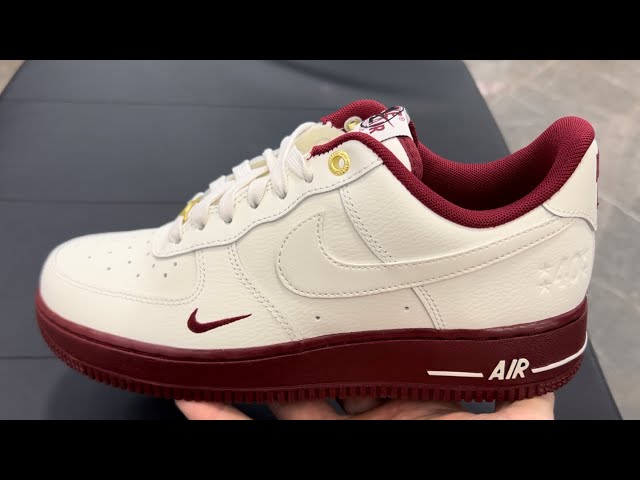 Nike Air Force 1 Low '07 SE 40th Anniversary Edition Sail Team Red  (Women's) - DQ7582-100 - US