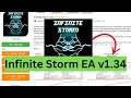 Infinite Storm EA V1.34 | MT4 Powerful Forex Bot | Trend + Momentum Strategy