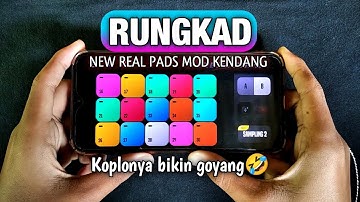 RUNGKAD || SKILL KECEPATAN TANGANNYA KAYAK ROBOT - (COVER) REAL PADS MOD KENDANG