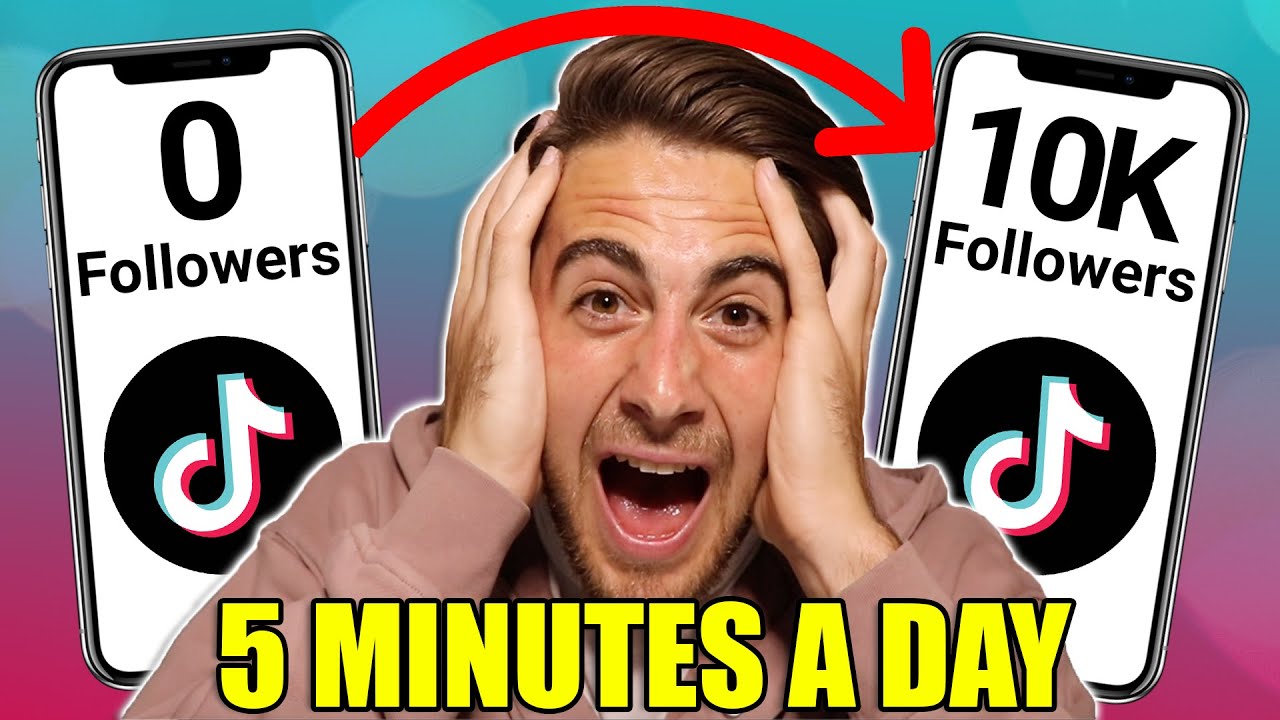 ⁣1-10K Followers on TikTok in 5 Minutes (THE EASY WAY)