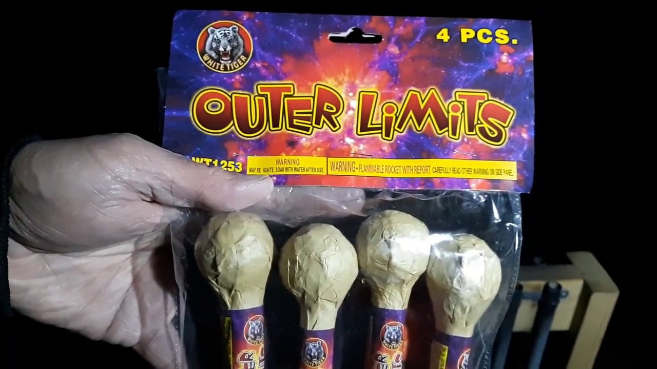 WHITE TIGER BRAND~ROCKETS~ OUTER LIMITS