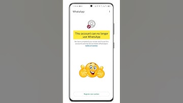 How to Fix This account can no longer use Whatsapp Problem 2025 || Whatsapp Unban Kaise Kare 2025