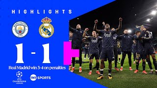 UCL Holders Are Out! 🤯 | Man City 1-1 Real Madrid (3-4 on penalties) | #UCL Quarter-Final Highlights