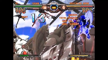 GGXX AC+R obscure Ky DP link, + a few combo damage comparison scraps