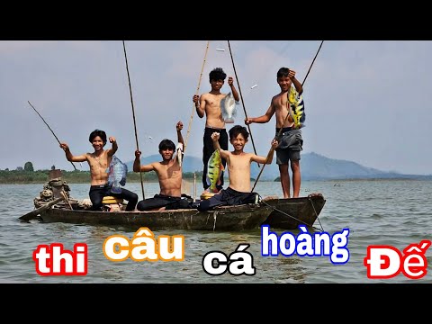 1 Ngày Lênh Dềnh Trên Biển Hồ Thi Câu Cá Hoàng Đế | Cả Team Sang Vlog Bội Thu