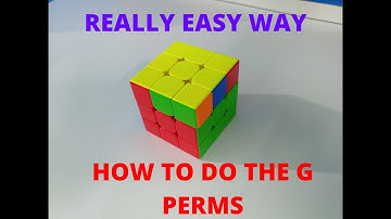 g perm, g perms made easy. how to do the g perms.