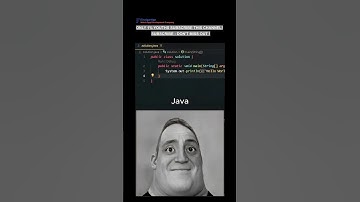 Subscribe 👍 Like ❤️ | “Hello World” in Different Programming Languages #shorts #viral #youtubeshorts