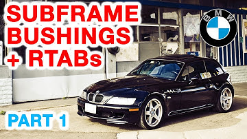 Easy E30 / E36 / Z3 Subframe Bushings & RTABs // Part 1 - Disassembly