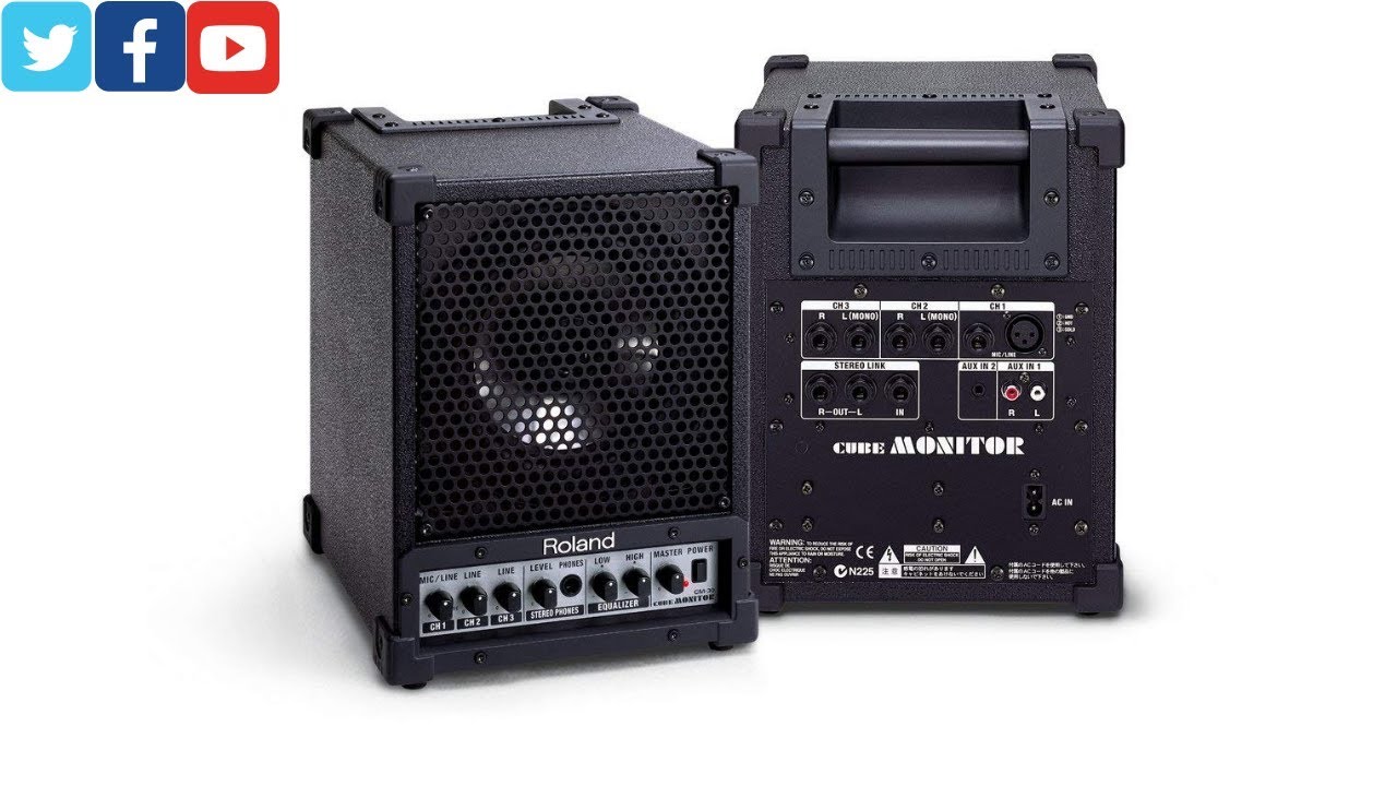 Roland CUBE CM-30 + Hexa Cable + pc-233s