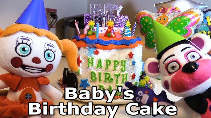 Five Nights at Freddy's Happy Birthday Cute Chica Bonnie Edible Cake T – A  Birthday Place