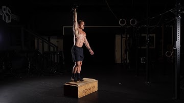 Contralateral Dumbbell Overhead Step Up