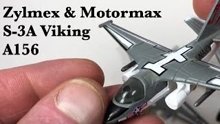 Zylmex S-3A Viking A156 Motormax Zee Toy Review Model Die-Cast Navy Jet Airplane screenshot 4