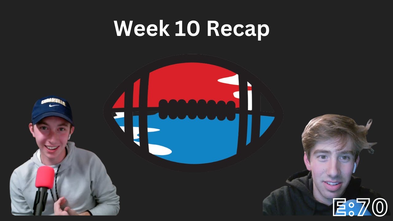 Week 10 Recap - YouTube