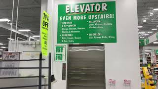 Scenic MEl hydraulic Elevator at Menards in Bloomfield Hills MI