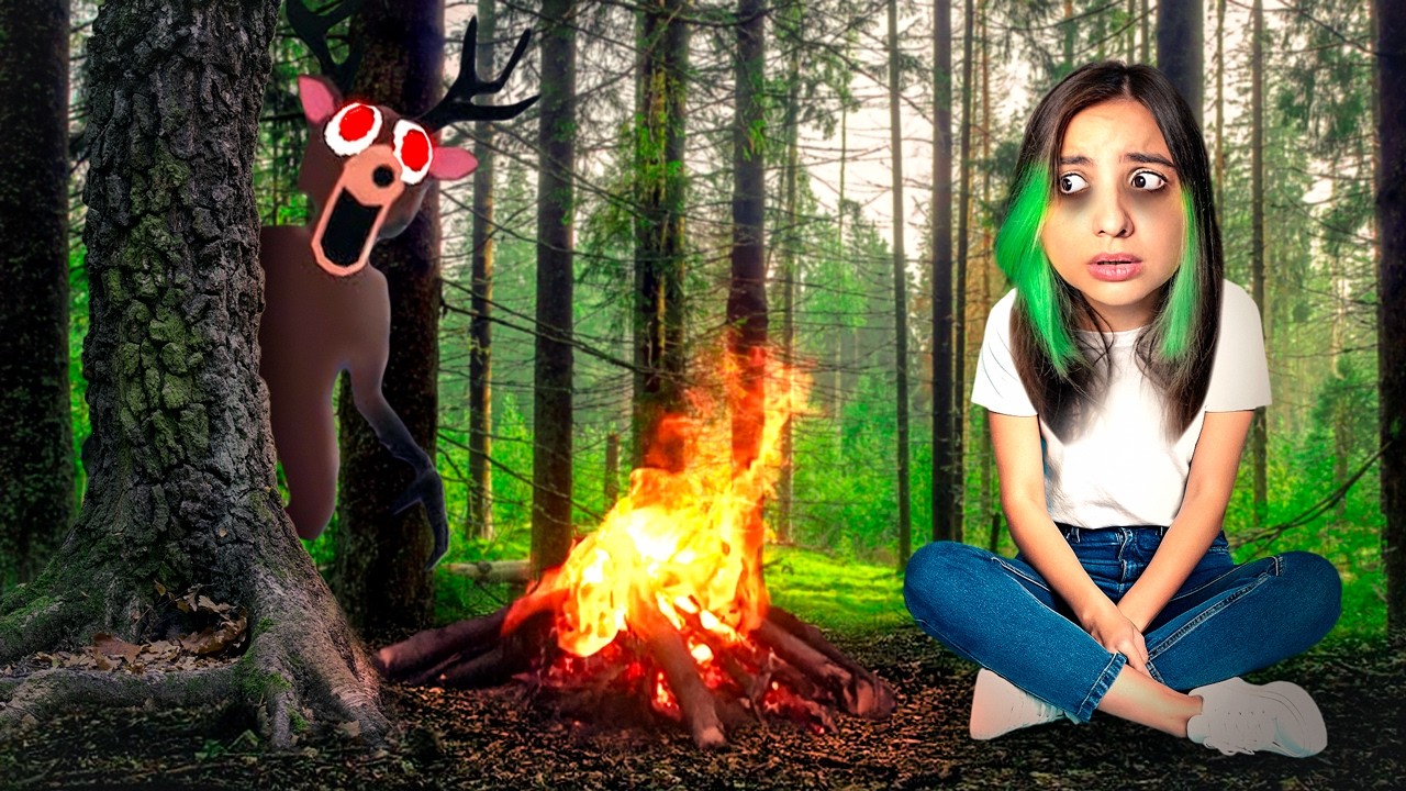 TENHO QUE SOBREVIVER 99 DIAS NESSA FLORESTA... MAS EU NÃO TÔ SOZINHA...