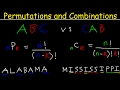 Permutations and Combinations Tutorial