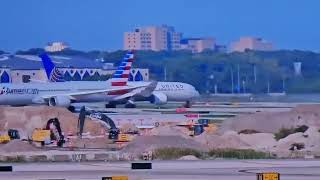 UNITED AIRLINES FLIGHT 970 HEAVY FROM ORD AIRPORT TO FCO AIRPORT A-787-10 TAKEOFF ON RUNWAY 9C