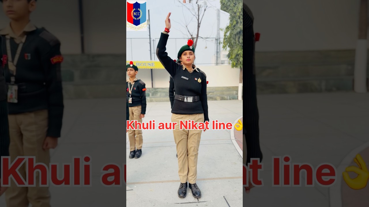Ncc Cadet Khuli line Chal ❤️🇮🇳🫡 