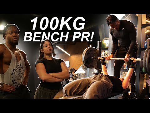 NIEUWE BENCH PR VOOR MICHELLE!?!?! (meer dan gemiddelde gymbro)