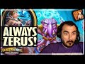 ALWAYS ZERUS YOUR AFK RUNS! - Hearthstone Battlegrounds