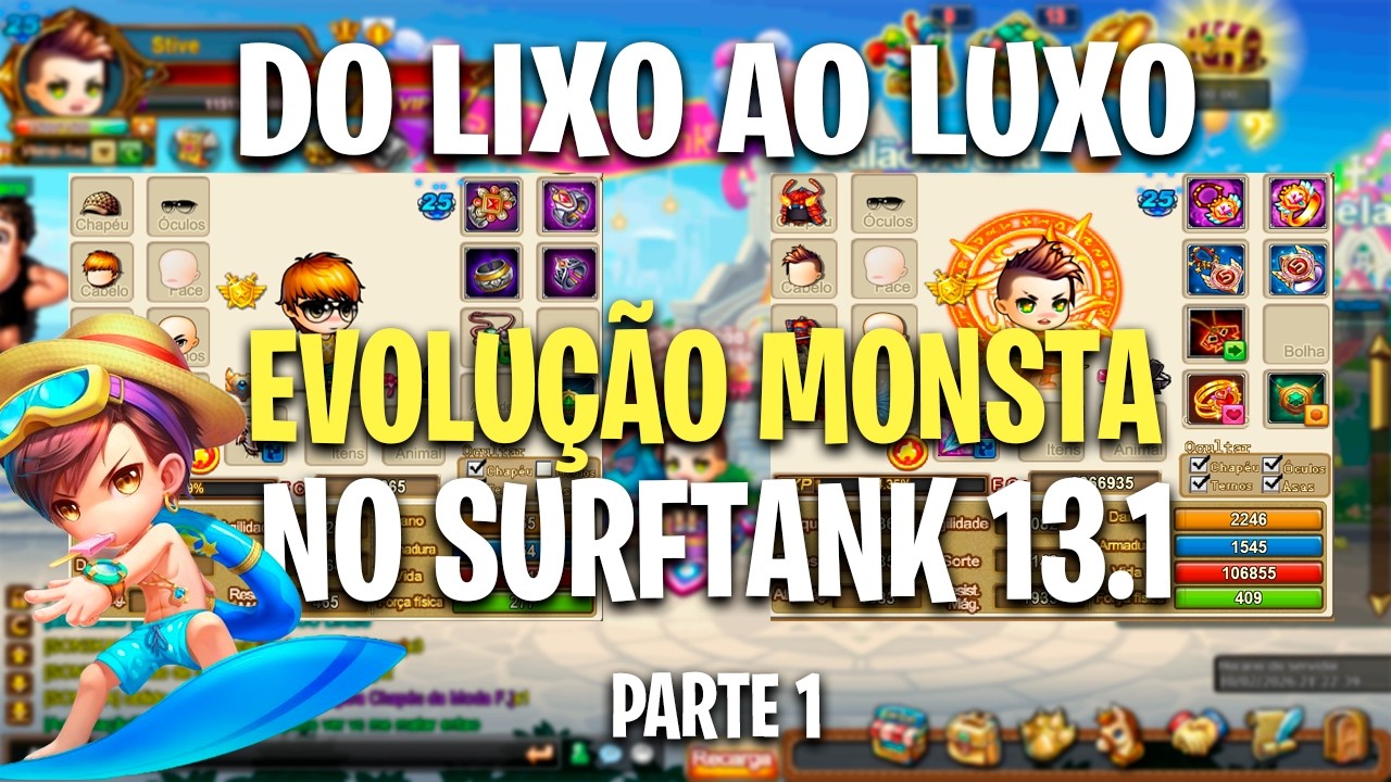 UPAMOS DO ZERO UMA CONTA NO SERVIDOR NOVO DO SURFTANK 13.1 - DDTANK (SURFTANK)