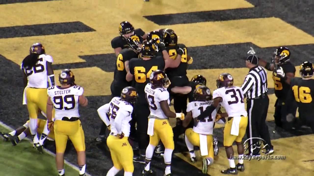 Iowa Improves to 10-0 For First Time in School History - YouTube