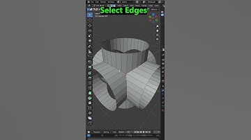 modeling a 6 Hole pipe in blender (track by charlie robbins)  #blenderustad