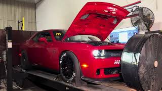 HHPracing \& Big 3 Racing Test Race Products' HEMI Gateway w\/Holley Dominator on Challenger Hellcat