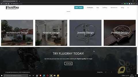 Video Guide - How to Download and Install FluidRay, RealTime PBR Rendering, Free Trial Version