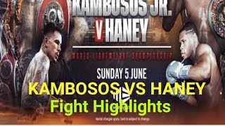 George Kambosos vs Devin Haney fight highlights