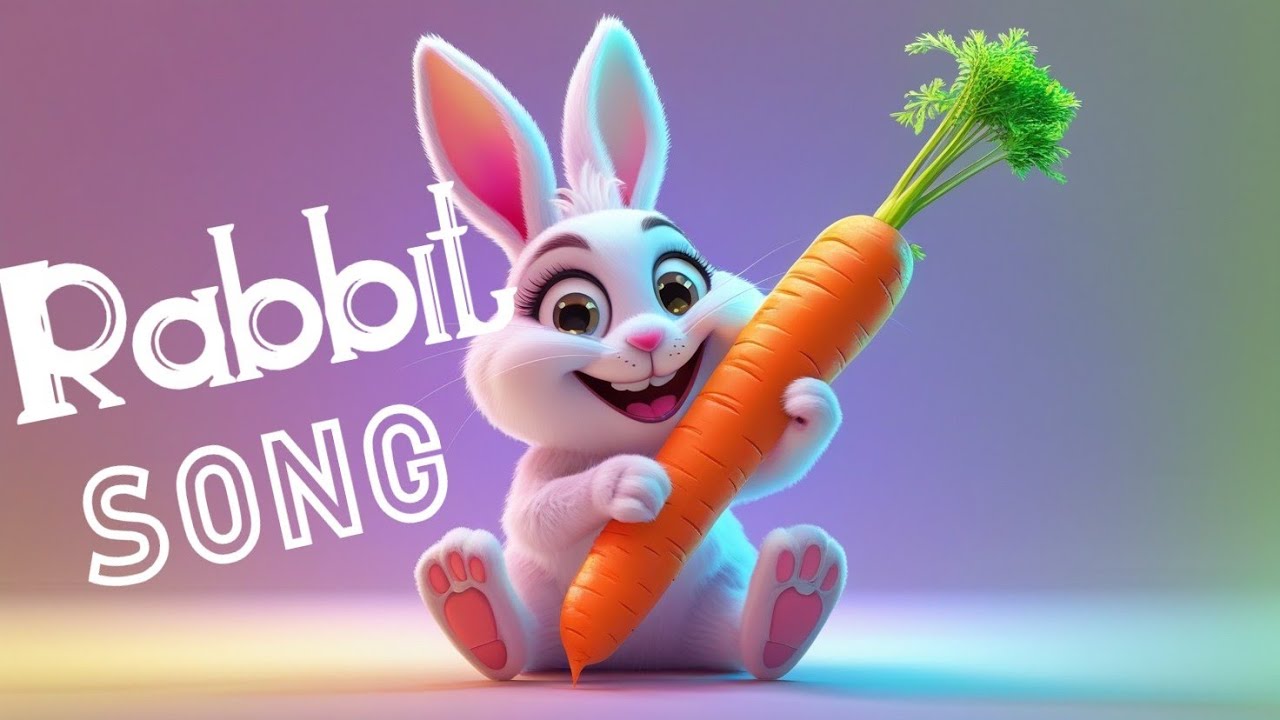 Rabbit Song | Kids Nursery Rhymes and Learning videos | Child ...