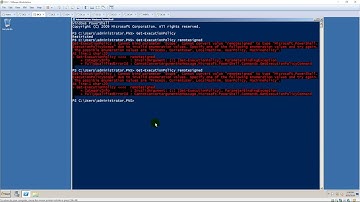 Use script : Running PowerShell Scripts on Windows Server 2008