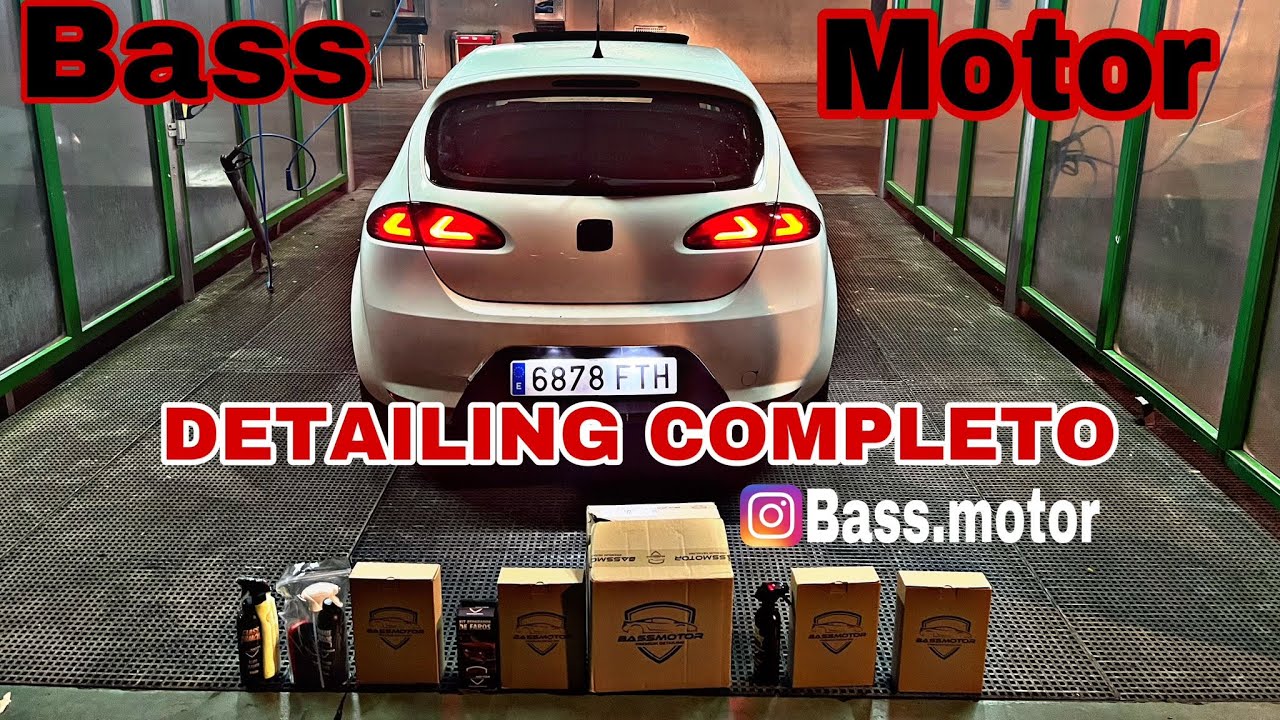 DETAILING AL LEON CON LOS PRODUCTOS de BASS.MOTOR// Pablo Toledo 