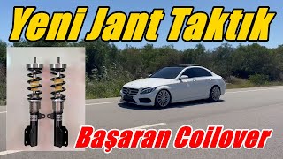 Başaran Coilover ve 19 inç Yeni Jantlarımız | Mercedes C200 - w205