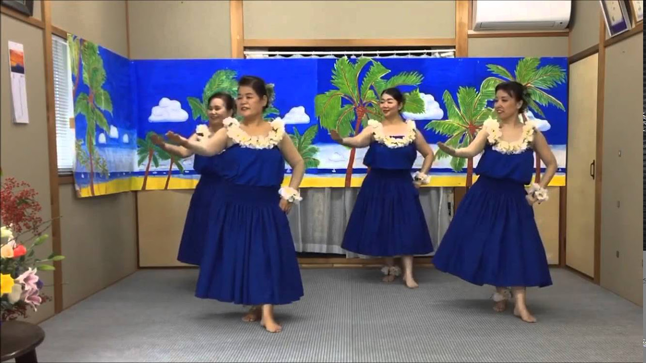 白い色は恋人の色(青リバーシブルWパウ）・フラ - YouTube