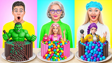 Me vs Grandma Cooking Challenge | Funny Kitchen Tricks by Super Hyper DO