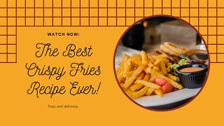 How To Make KFC Style Delicious French Fries At Home Very Tasty And Crunchy