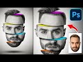 Photoshop Sliced Face Effect Tutorial | Face Slice Manipulation | Simple &amp; Easy Tutorial