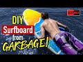 DIY Surfboard / Make a Stand Up Paddleboard (SUP) for Kids Using Poor Mans Fibreglass (PMF)