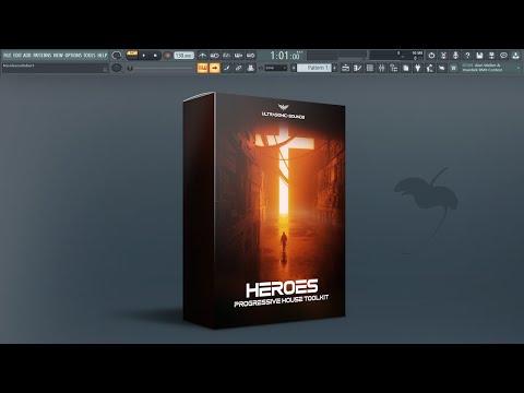 Ultrasonic - HEROES - Progressive House Toolkit | FREE Serum Presets, Sample Pack & Project File
