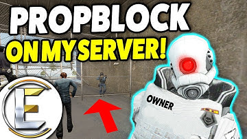 PROPBLOCK SPAWN ON MY SERVER! - Gmod DarkRP Admin Life (No Staff Online)